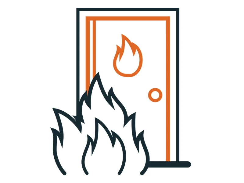 Fire Rated Card for Doors