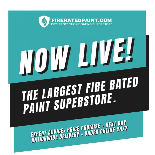 FIRERATEDPAINT.COM THE LEADING FIRE RATED PAINT SUPERSTORE. NOW LIVE!