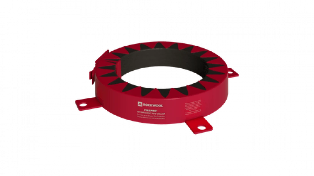 New product: ROCKWOOL FIREPRO PIPE COLLARS